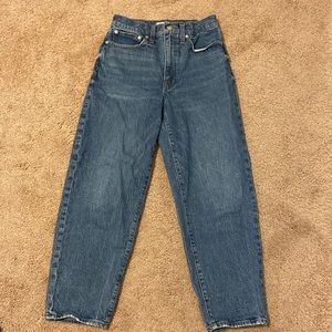 Madewell Balloon Denim